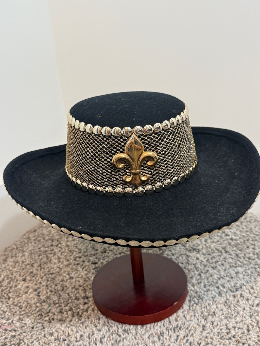 Vintage wool hat New Orleans